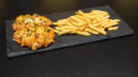 Asian Style Parmesan With Chips