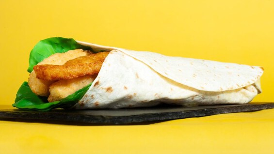 Crispy Fried Chicken Supreme Wrap