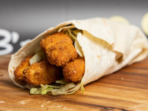 Crispy Fried Chicken Wrap