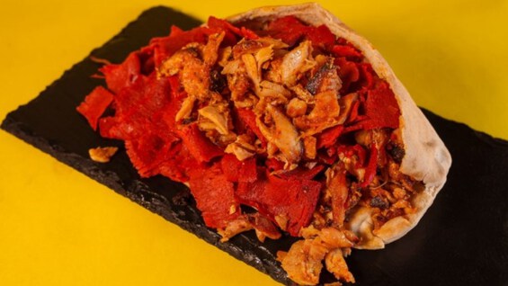 Mixed Donner Kebab With Pitta