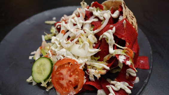 Premium Red Donner Meat With Pitta