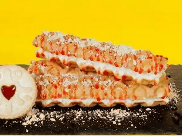 Jammie Dodger  Waffle
