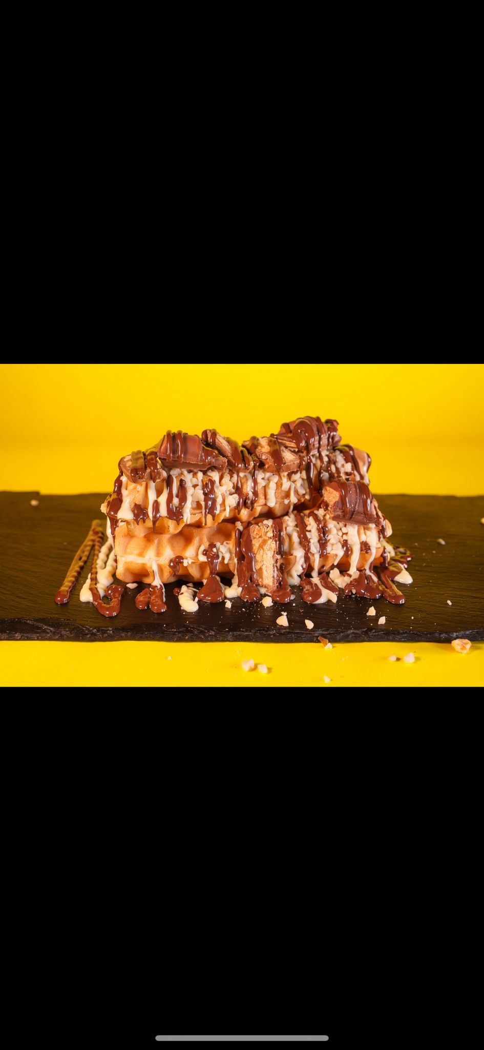 Hazelnut Heaven  Waffle