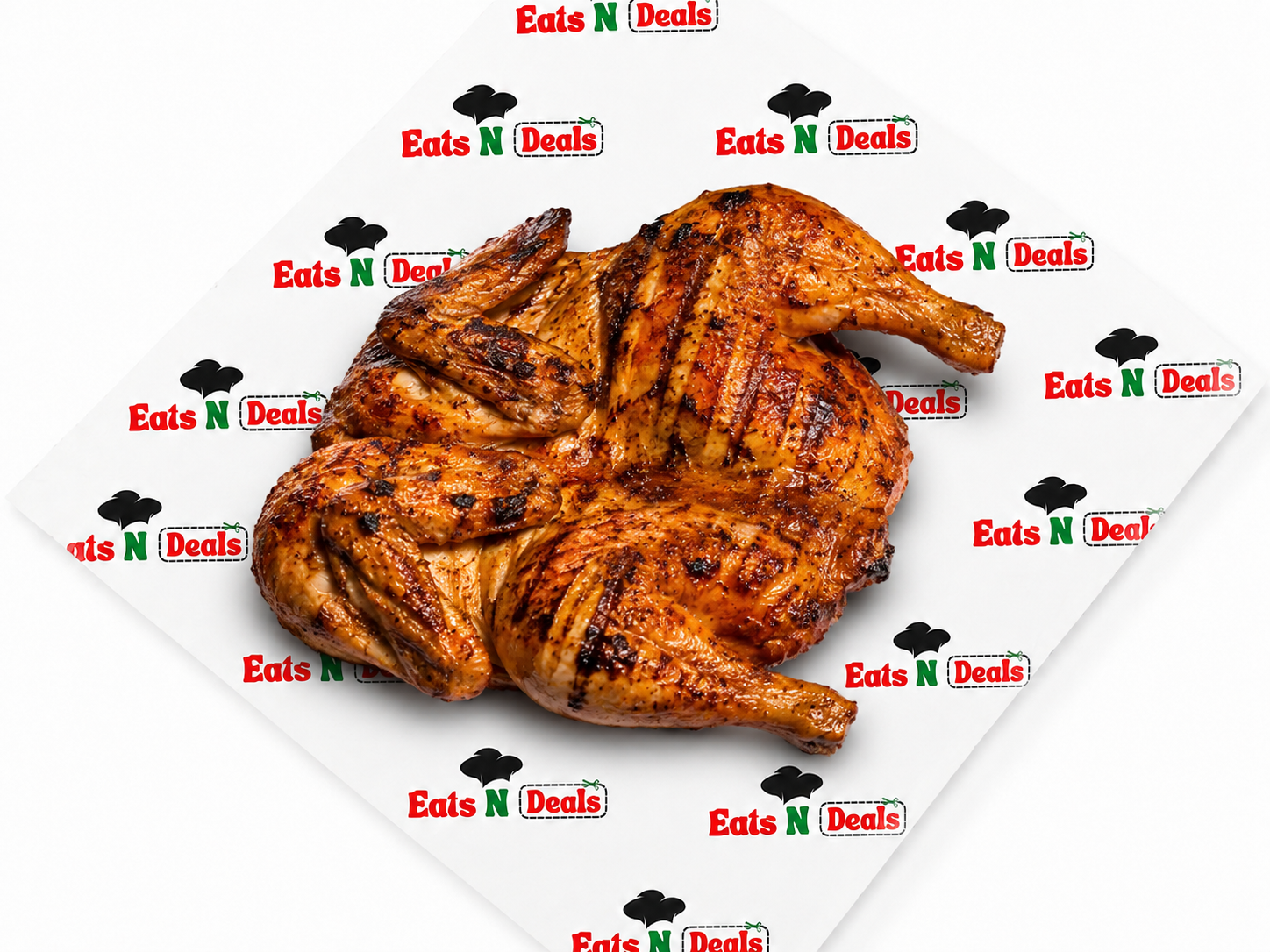 Half Grilled Chicken