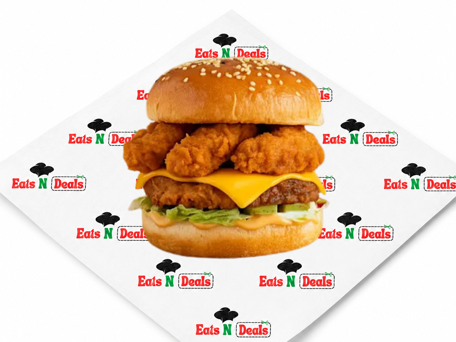 Pakora Tender Burger
