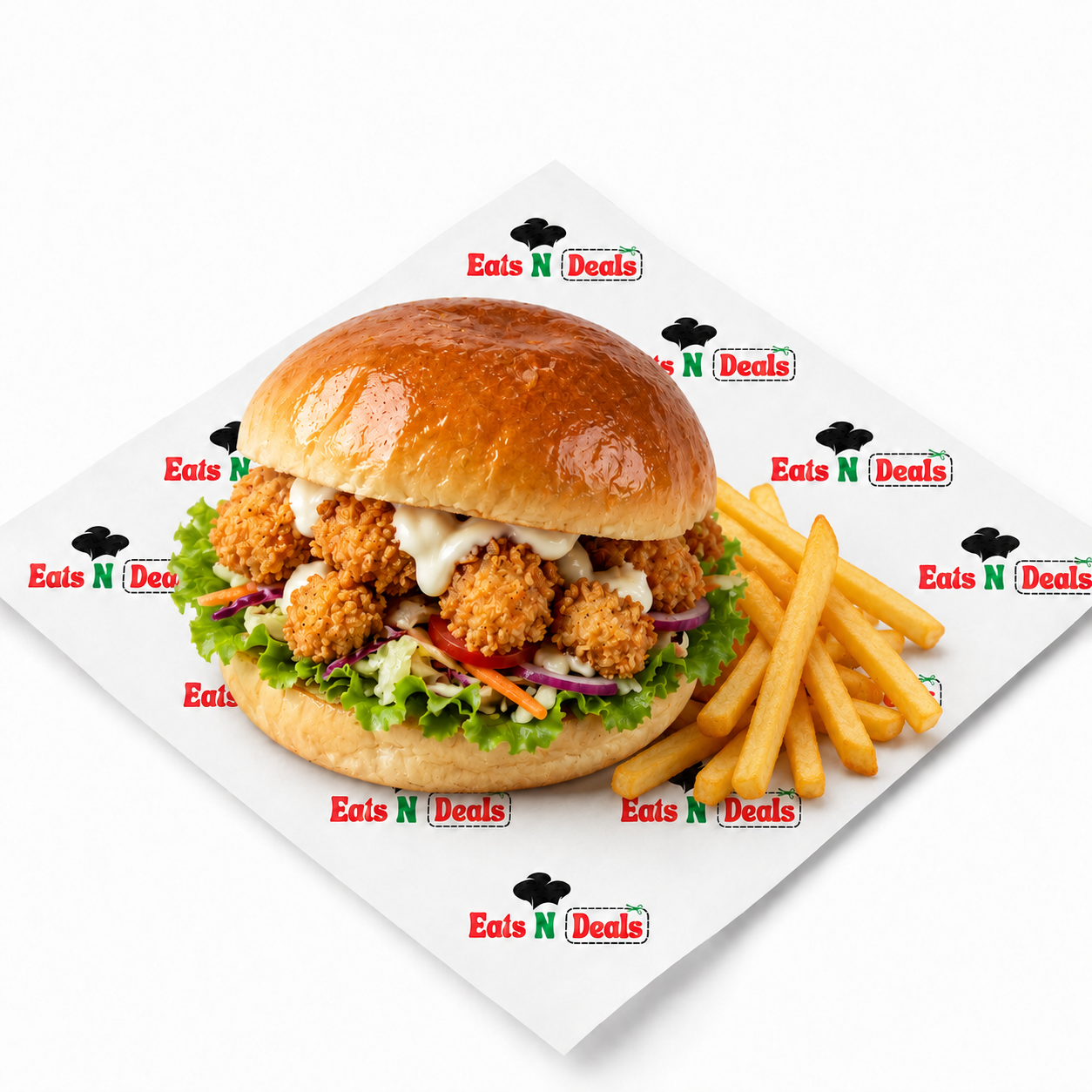 Popcorn Chicken & Chips