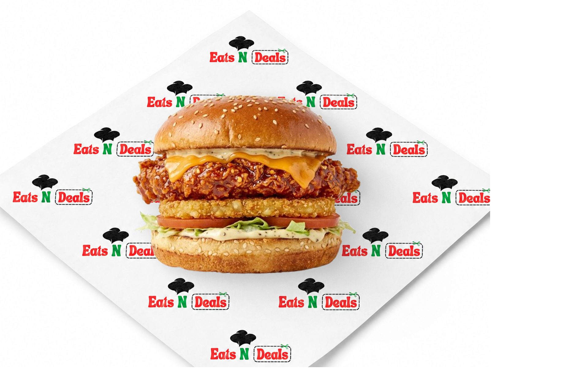 Chicken Smash Buerger