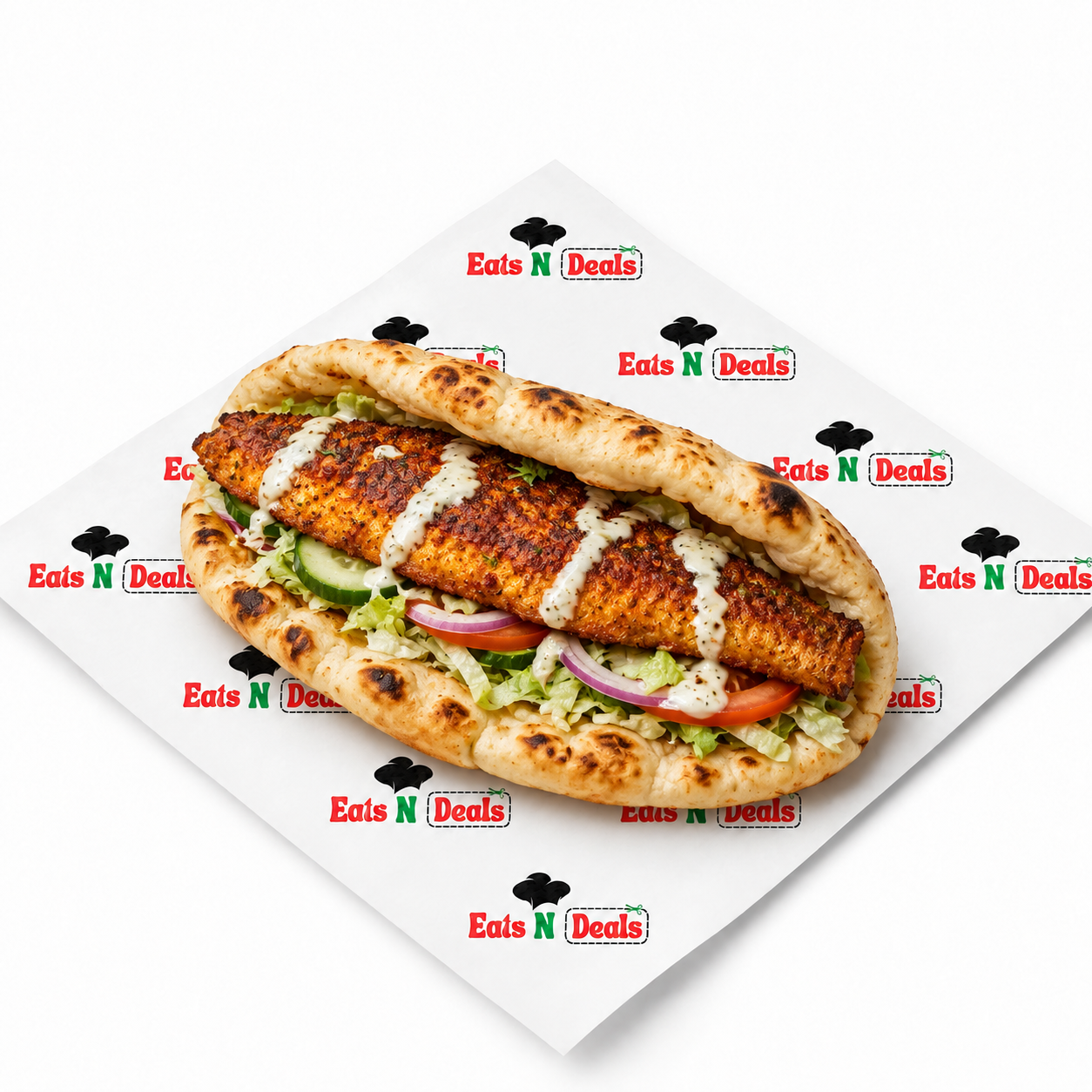 Masala Fish Naan